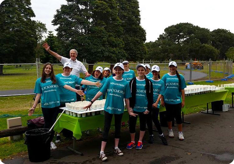 Volunteering at Blackmores Running Festival for Team Kids Volunteering at Blackmores Running Festival for Team Kids